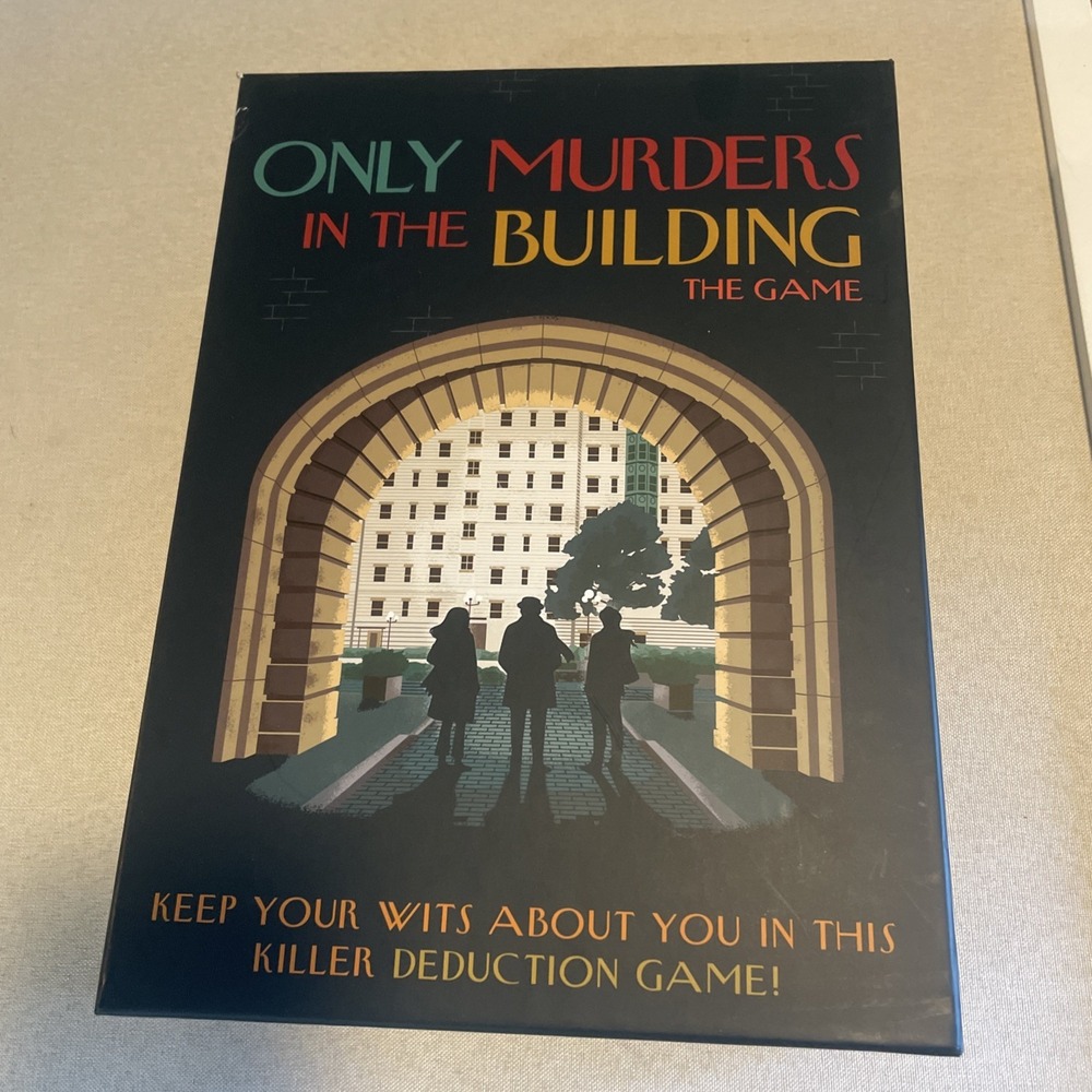 Only‎ Murders in The Building The Game New Board Game Mystery Christmas Gift
